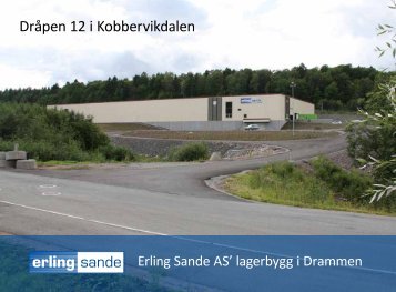 Dråpen 12 i Kobbervikdalen - Erling Sande AS