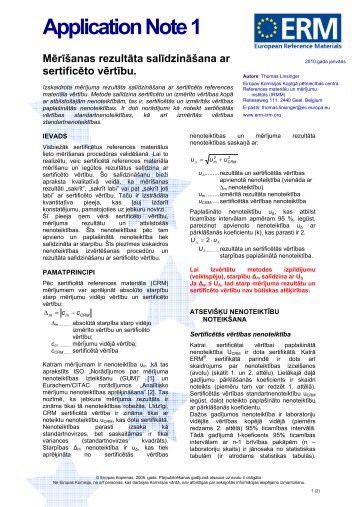 Application Note 1 - Europa