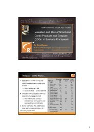 A Scenario Framework - ERM Symposium