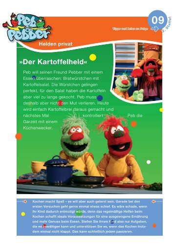 Der Kartoffelheld« - Plattform Ernährung und Bewegung