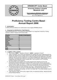 DPT Report 2006 - ERNDIM