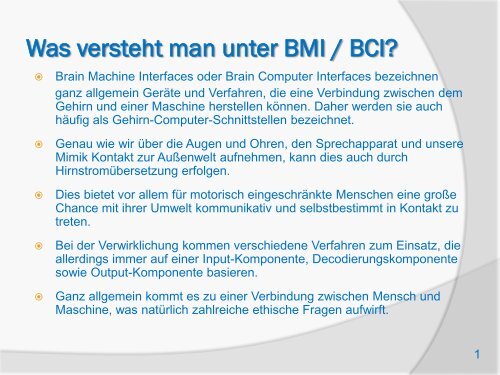 4. Brain-Machine-Interfaces