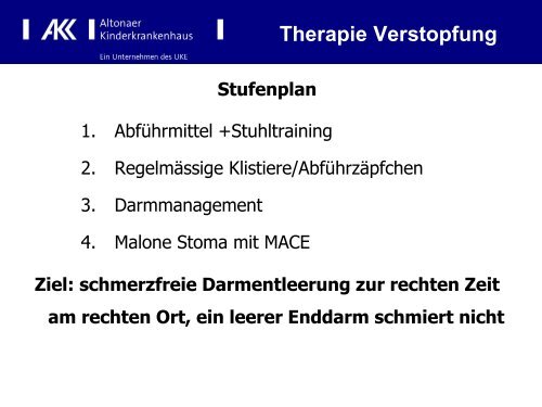 Stuhlinkontinenz und Verstopfung bei Spina Bifida - ASBH Hamburg