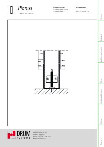 Detailzeichnungen (PDF) - DRUM Systeme