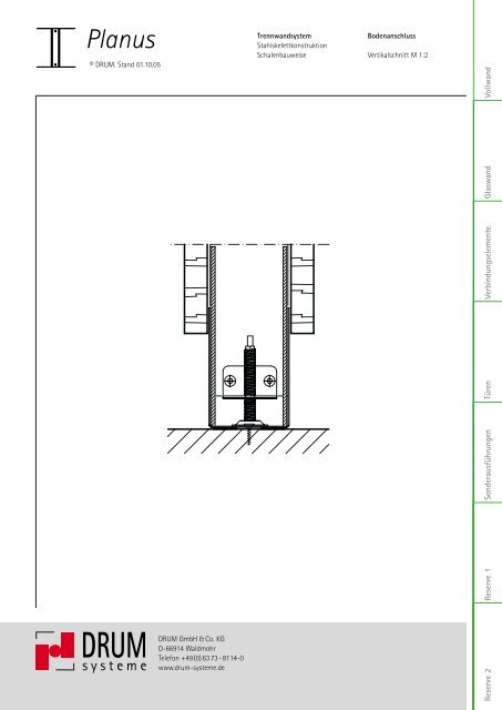 Detailzeichnungen (PDF) - DRUM Systeme