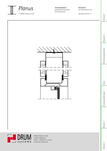 Detailzeichnungen (PDF) - DRUM Systeme