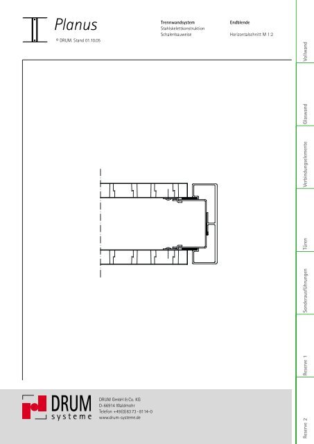 Detailzeichnungen (PDF) - DRUM Systeme