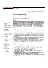 maybrief 2, frankfurt am main, den 5 - Ernst-May-Gesellschaft e.V.