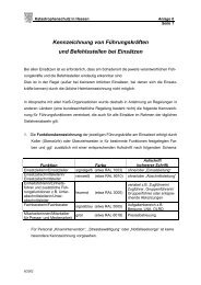 Kennzeichnung von Führungskräften und ... - ASB Kassel