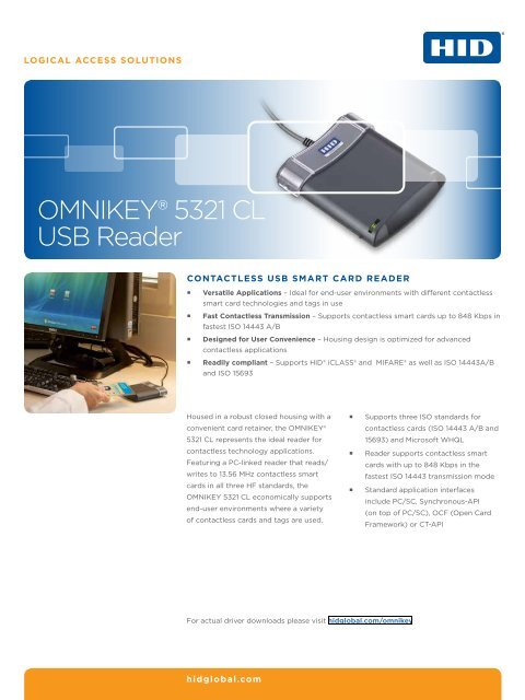 OMNIKEY® 5321 CL USB Reader