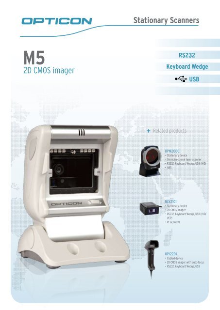 Datasheet - M5 Omni directional scanner