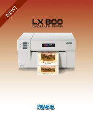 LX810e Colour Label Printer - Data Sheet