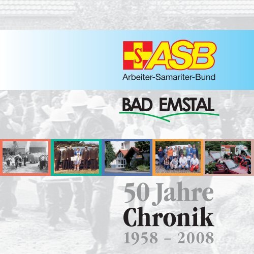 50 Jahre Chronik 1958 - Asb-Ortsverband Bad Emstal