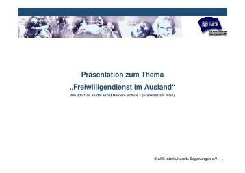 AFS - Freiwilligendienst im Ausland.pdf - Ernst-Reuter-Schule 1