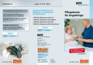 Pflegekurse für Angehörige - ASB Köln