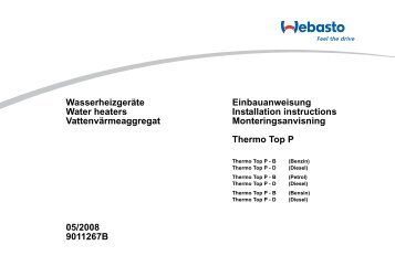 Wasserheizgeräte Water heaters ... - Ersatzteilbox