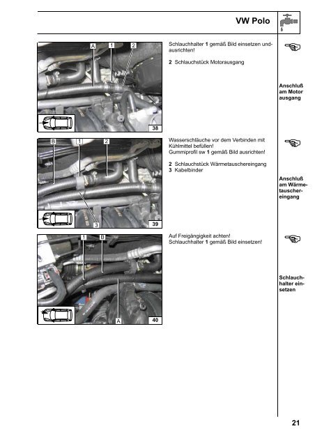 VW Polo - Ersatzteilbox