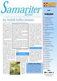 Ausgabe 01/2007 - ASB Kassel