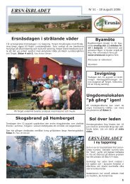 18 aug 2006 - nr 51 - Ersnäs hemsida