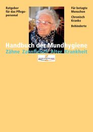 Handbuch der Mundhygiene - Die Bundeszahnärztekammer