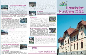 Historischer Rundgang SBB - Erstfeld Tourismus