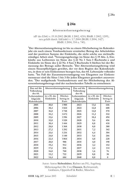 § 24a - Ertragsteuerrecht.de