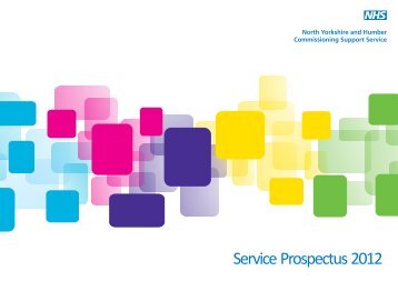 CSS Prospectus - East Riding of Yorkshire Primary Care Trust