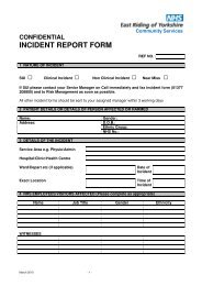 Incident Report Form - Blank