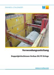 KRINGS Verwendungsanleitung - Emunds + Staudinger GmbH