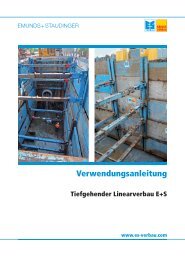 Verwendungsanleitung - Emunds + Staudinger GmbH