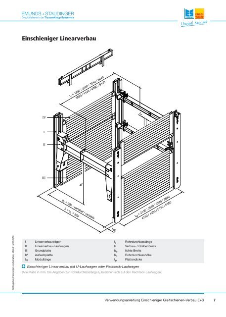 Verbau - Emunds + Staudinger GmbH