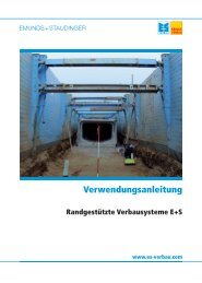 Verwendungsanleitung - Emunds + Staudinger GmbH