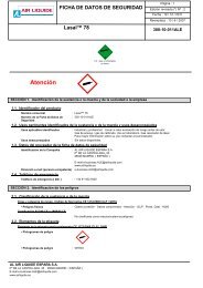 FDS Lasal 78 ... [300-10-011ALE] - Air Liquide