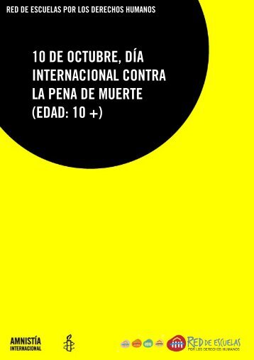 10 de octubre, día internacional contra la pena de muerte - Amnistía ...