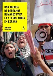 Agenda DDHH - Amnistía Internacional España