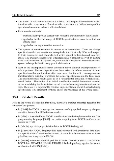 Specification of Reactive Hardware/Software Systems - Electronic ...