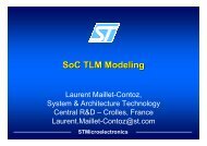 Laurent Maillet-Contoz, STMicroelectronics