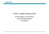 CCCD: a valuable industry partner