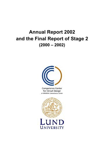 Annual Report 2002 and the Final Report of Stage 2