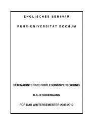 gb - Englisches Seminar - Ruhr-Universität Bochum