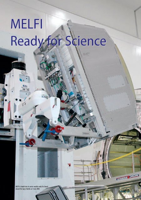 MELFI Ready for Science - ESA