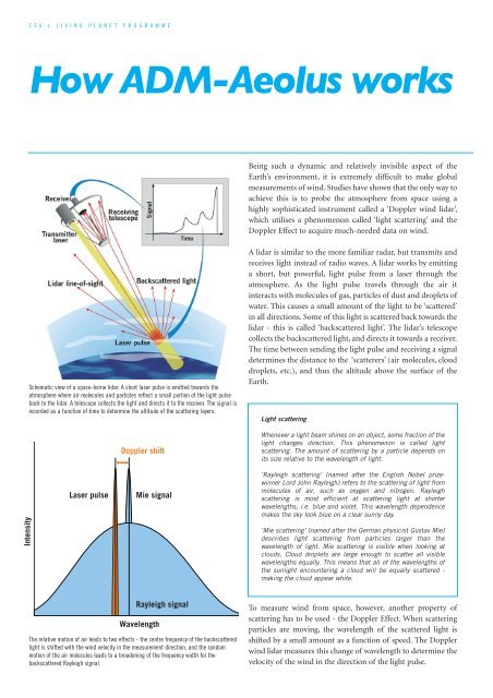 ADM-Aeolus brochure (pdf) - ESA