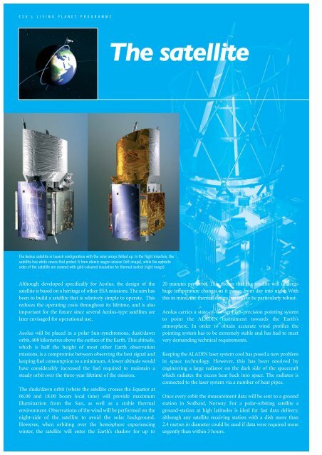 ADM-Aeolus brochure (pdf) - ESA