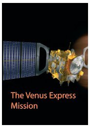 The Venus Express Mission The Venus Express Mission - ESA