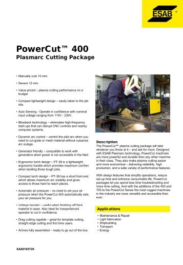 PowerCut™ 400