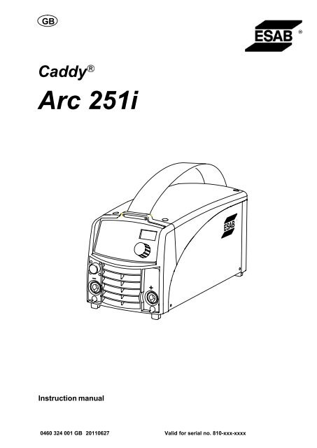 Arc 251i - ESAB