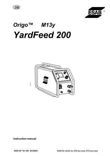 YardFeed 200 - ESAB