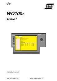 WO 100 2 - ESAB