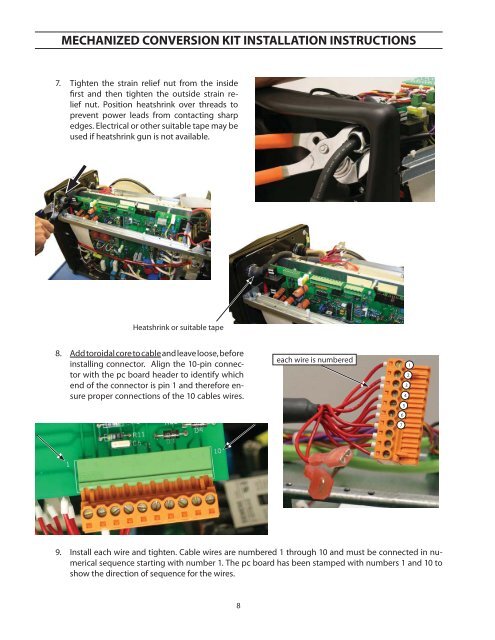 Mechanized Conversion Kit Installation Instructions for PC-900 - ESAB