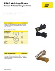 ESAB Welding Gloves - ESAB Welding & Cutting Products